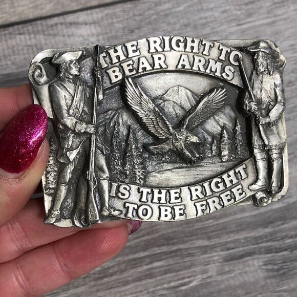 siskiyou Other - The right to bear arms belt buckle
